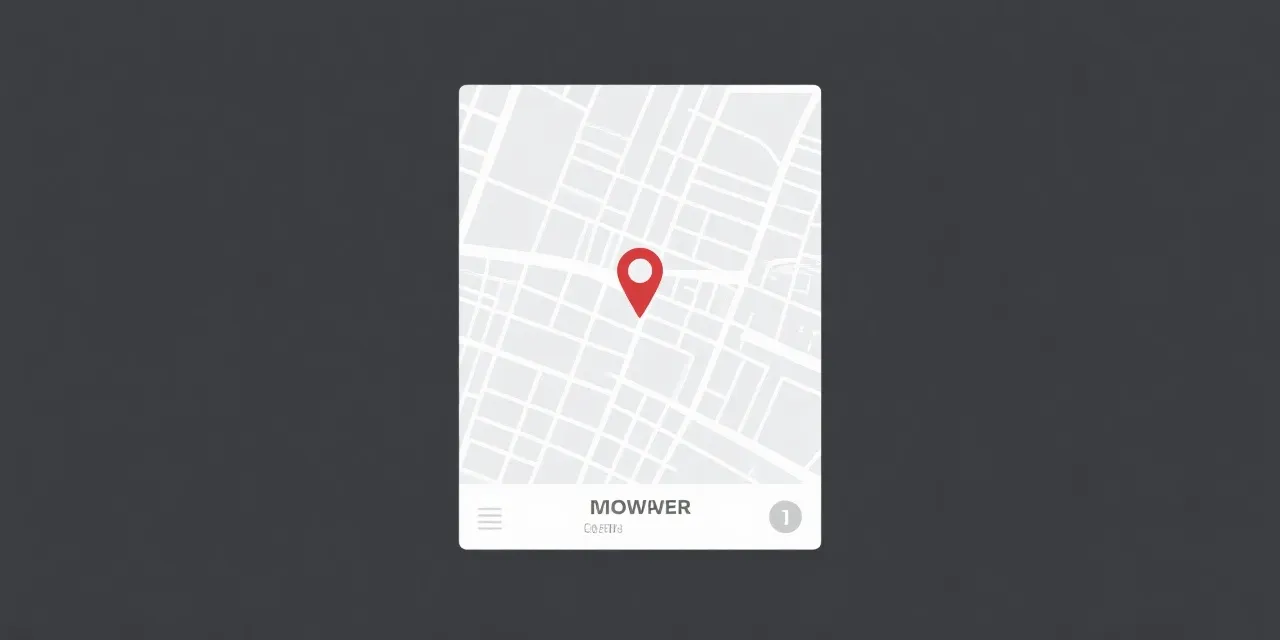 公司位置地图示意图